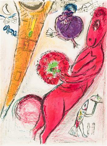 MARC CHAGALL Derrière le Miroir.